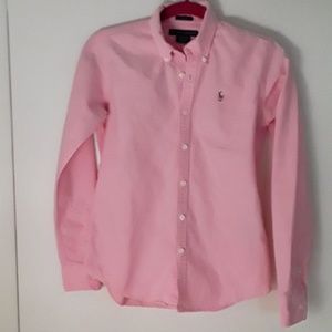 Ralph Lauren Slim Fit Button Down Shirt Size 4